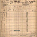 Melvin Hedrick Student Flight Record November 1943