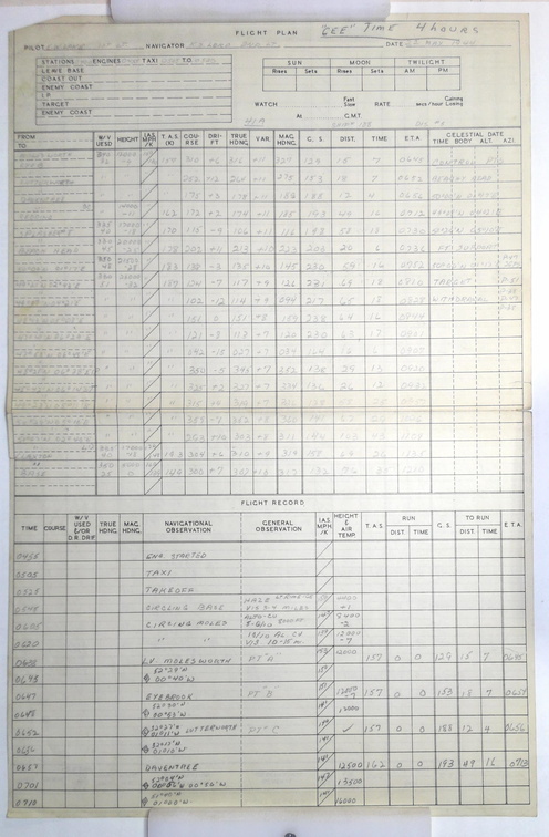 1944-05-23, SHIP 7188, PAGE 1 OF 2 DATE