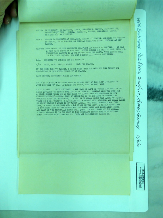 1944-10-08 Mission Plan 1723-32-003