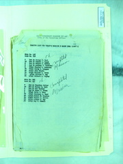 544th Loading Lists 3536-01-003