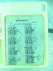 544th Loading Lists 3536-01-006