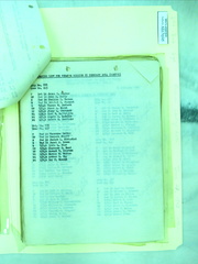 544th Loading Lists 3536-01-017
