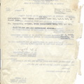 1944-08-08 Request To Participate in Aerial Flight, - Endorsement, Appproved for 1 Flight