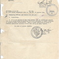 1944-10-05 Request To Participate in Aerial Flight, - Endorsement, Disapproved