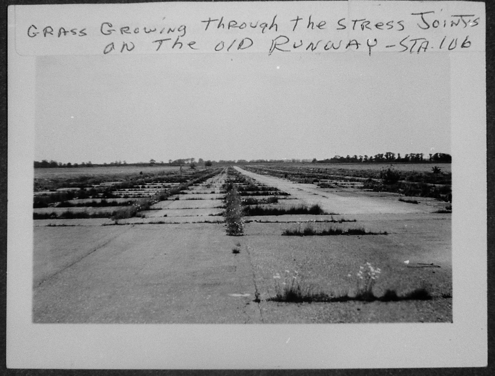 Grafton Underwood runway, 1962
