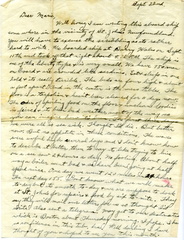 22 September 1945 Letter