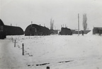 Quanset Huts in Winter