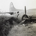 B-17 24529 crash on ground