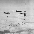 B-17s on bomb run