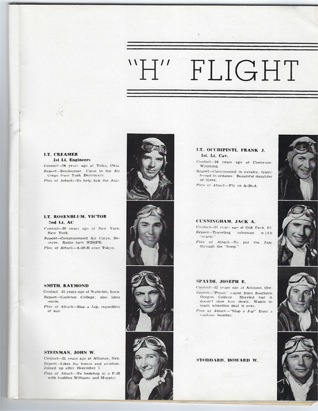 "H" Flight of the Class of 43-B