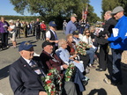 Junket XI -- 384th vets ready to lay wreaths