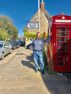 Junket XI -- Paul Furiga at lane to St. James the the Apostle