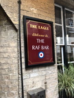 Junket XI -- The RAF bar -- exterior sign