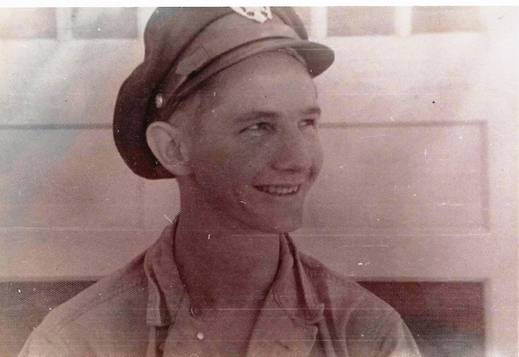 Probably at Biggs Field, Cpl Harry W Burns