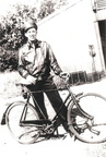 Gerald D.Rose and his bicycle