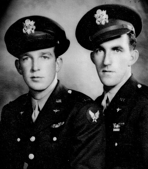 Gerald D.Rose and his brother, Lee E. Willis, a P-47 Pilot.jpg