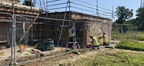 South wall gets more progress