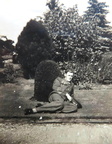 Everett Barnes in Wicksteed Park, 1944