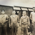 Fraank E. Reeves on the left and three friends