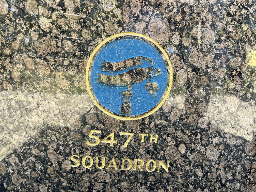 547th Emblem on Base