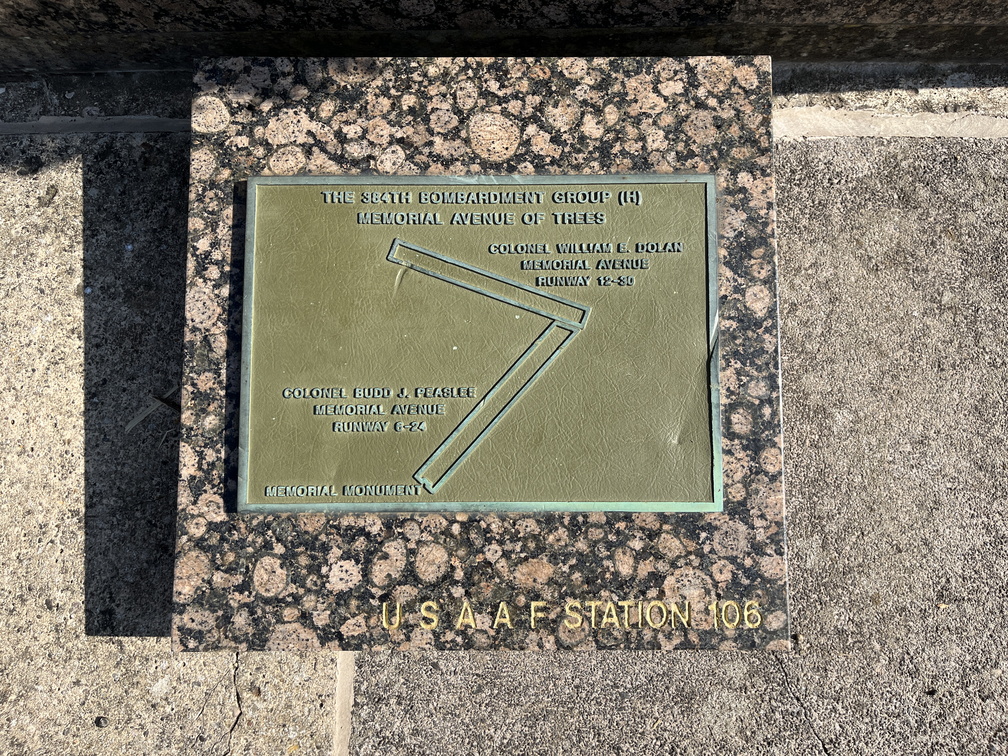 Memorial Avenuse of Trees Plaque