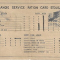 1944-08-01 ETOUSA RATION CARD, front