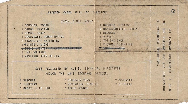 1944-08-01 ETOUSA RATION CARD, front.jpg