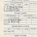 1942-1945 Immunization Register, SHOT RECORD-2