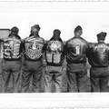 Five A2 Jackets L-R Robert D Grindell, Erling Nielsen, George Adams, Elmer S. Witherspoon, Henry Snyder.jpg