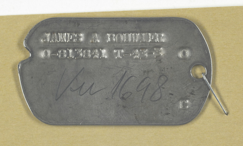 James Andrew Bouvier, ID Tag.jpg