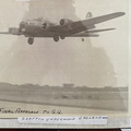 Dad B-17 final approach into Grafton Underwood Airfield, England