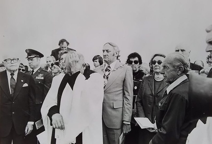 1977 Junket, Monument Dedication, Dolan and Peaslee