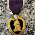 William H. Sexton Purple Heart, front
