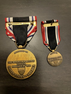 William H. Sexton, POW Medal Rear