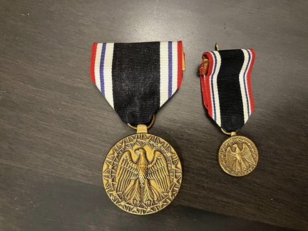William H. Sexton, POW Medal front