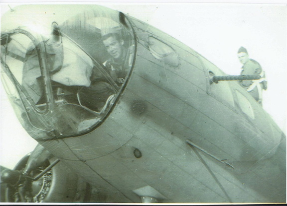 Tierney in the Bombardier Chair