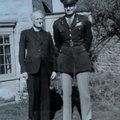 Rector Lessey and Unknown Officer, February 1944