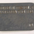 George H. Yeager Jr ID Tag