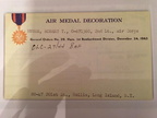 Huber, Robert t. Air Medal Award, OLC