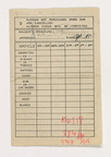 Norman F. Defrees Ration card 6