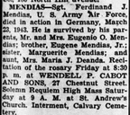 Ferdinand J. Mendias Newsclip