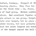 Purdy Diary, EXCERPT, 22nd Mission