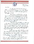 Ltr to Thaddeus "Ted" Polowy from William "Bill" Rozkuski 24 Aug 1945 Istres, France - 1 (Mentions Eldo Palmer, Charles Taylor, Oscar Pierce, Albert Espery,  and Robert Neubauer) 