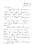 Ltr to Thaddeus "Ted" Polowy from Charles Taylor 16 Jan 1946 Lexington KY-1 (Mentions William Rozkuski, Eldo Palmer, Oscar Pierce, Richard Claflin, and Albert Espey)