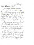 Ltr to Thaddeus "Ted" Polowy from John M Chaknis 1 Mar 1946 Atlanta GA-1