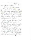 Letter to Thaddeus "Ted" Polowy from John M Chaknis 1 Mar 1946 Atlanta GA- Page 1