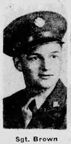 Sgt. Donald Martin Brown