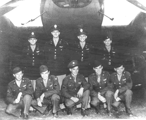 Swank crew and unidentified B-17F